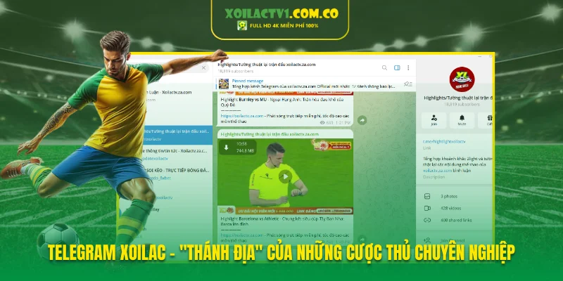 Telegram Xoilac – "Thánh địa" của những cược thủ chuyên nghiệp